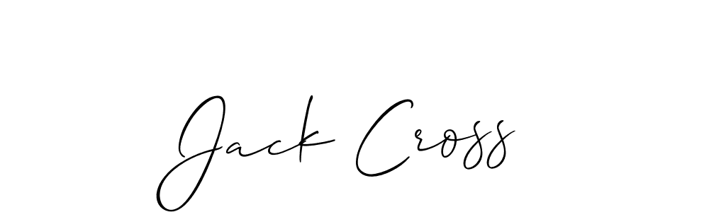 Allison_Script is a professional signature style that is perfect for those who want to add a touch of class to their signature. It is also a great choice for those who want to make their signature more unique. Get Jack Cross name to fancy signature for free. Jack Cross signature style 2 images and pictures png