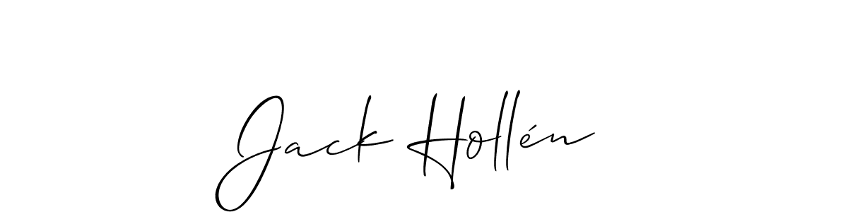 See photos of Jack Hollén official signature by Spectra . Check more albums & portfolios. Read reviews & check more about Allison_Script font. Jack Hollén signature style 2 images and pictures png