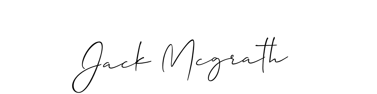 You should practise on your own different ways (Allison_Script) to write your name (Jack Mcgrath) in signature. don't let someone else do it for you. Jack Mcgrath signature style 2 images and pictures png