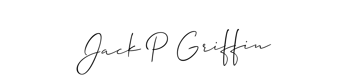 Similarly Allison_Script is the best handwritten signature design. Signature creator online .You can use it as an online autograph creator for name Jack P Griffin. Jack P Griffin signature style 2 images and pictures png