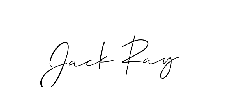 It looks lik you need a new signature style for name Jack Ray. Design unique handwritten (Allison_Script) signature with our free signature maker in just a few clicks. Jack Ray signature style 2 images and pictures png