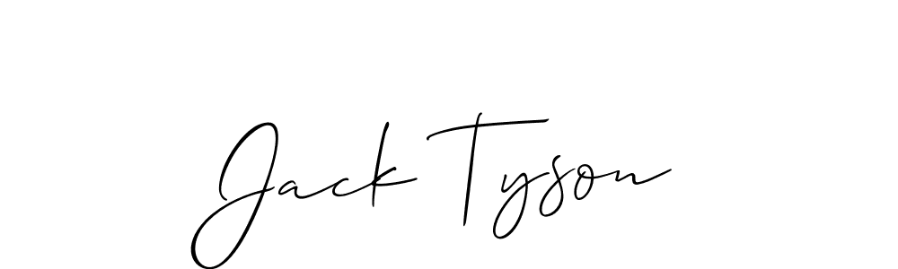 Also we have Jack Tyson name is the best signature style. Create professional handwritten signature collection using Allison_Script autograph style. Jack Tyson signature style 2 images and pictures png