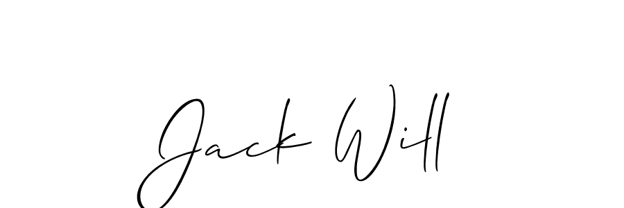 The best way (Allison_Script) to make a short signature is to pick only two or three words in your name. The name Jack Will include a total of six letters. For converting this name. Jack Will signature style 2 images and pictures png