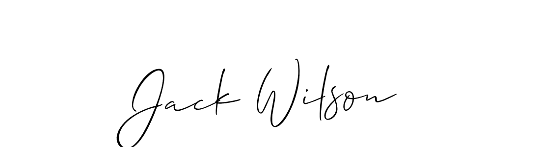 How to make Jack Wilson signature? Allison_Script is a professional autograph style. Create handwritten signature for Jack Wilson name. Jack Wilson signature style 2 images and pictures png