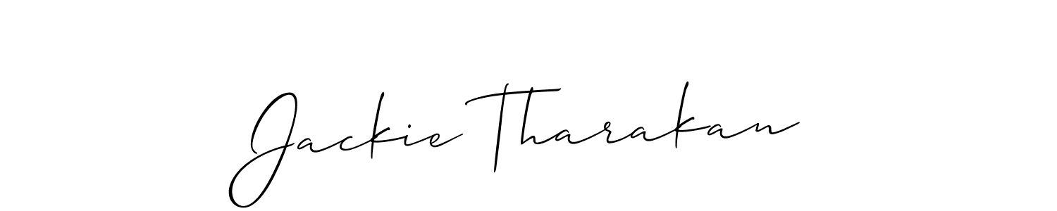 Here are the top 10 professional signature styles for the name Jackie Tharakan. These are the best autograph styles you can use for your name. Jackie Tharakan signature style 2 images and pictures png