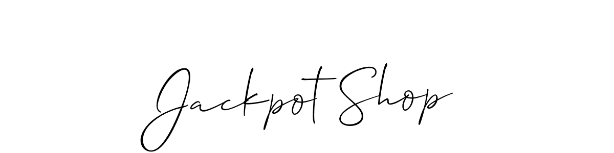 This is the best signature style for the Jackpot Shop name. Also you like these signature font (Allison_Script). Mix name signature. Jackpot Shop signature style 2 images and pictures png