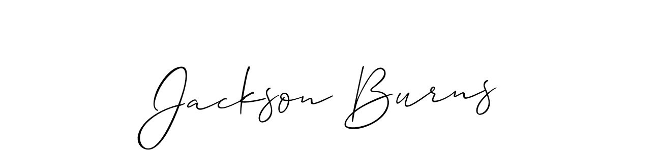 Best and Professional Signature Style for Jackson Burns. Allison_Script Best Signature Style Collection. Jackson Burns signature style 2 images and pictures png