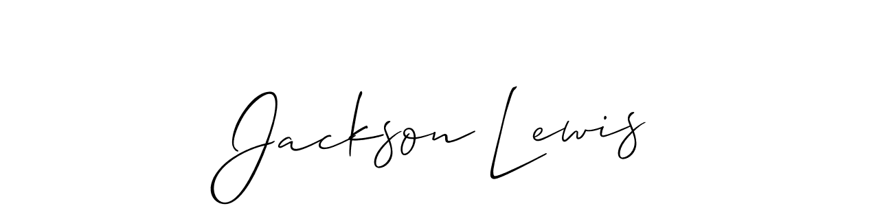 Best and Professional Signature Style for Jackson Lewis. Allison_Script Best Signature Style Collection. Jackson Lewis signature style 2 images and pictures png