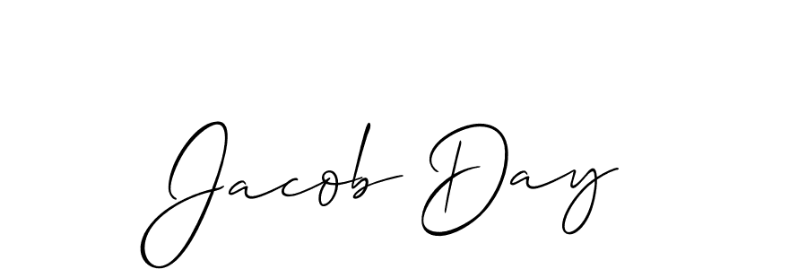 Allison_Script is a professional signature style that is perfect for those who want to add a touch of class to their signature. It is also a great choice for those who want to make their signature more unique. Get Jacob Day name to fancy signature for free. Jacob Day signature style 2 images and pictures png