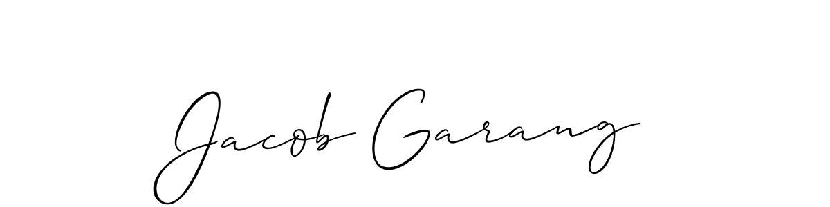 Similarly Allison_Script is the best handwritten signature design. Signature creator online .You can use it as an online autograph creator for name Jacob Garang. Jacob Garang signature style 2 images and pictures png