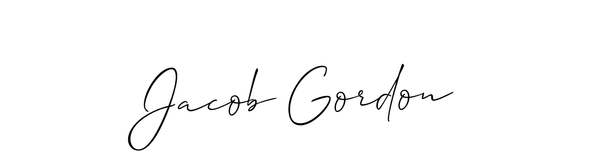 Check out images of Autograph of Jacob Gordon name. Actor Jacob Gordon Signature Style. Allison_Script is a professional sign style online. Jacob Gordon signature style 2 images and pictures png