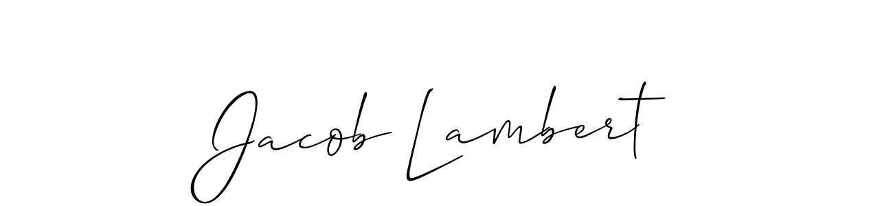 Also You can easily find your signature by using the search form. We will create Jacob Lambert name handwritten signature images for you free of cost using Allison_Script sign style. Jacob Lambert signature style 2 images and pictures png