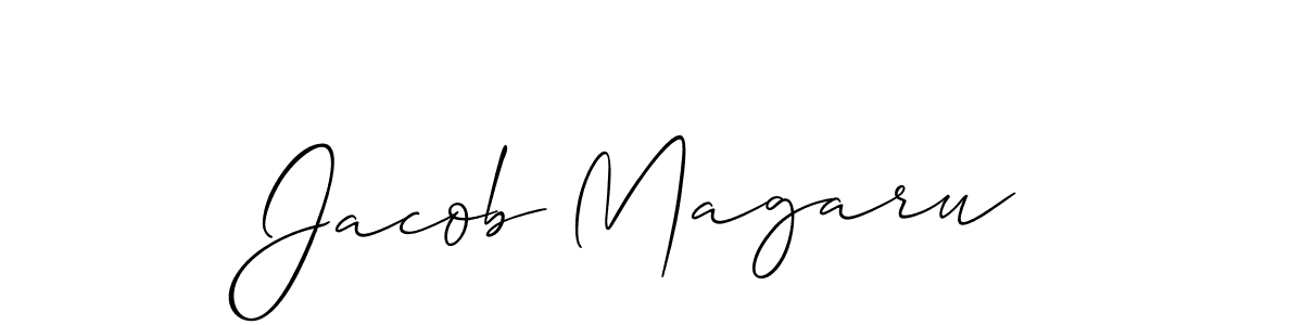 This is the best signature style for the Jacob Magaru name. Also you like these signature font (Allison_Script). Mix name signature. Jacob Magaru signature style 2 images and pictures png