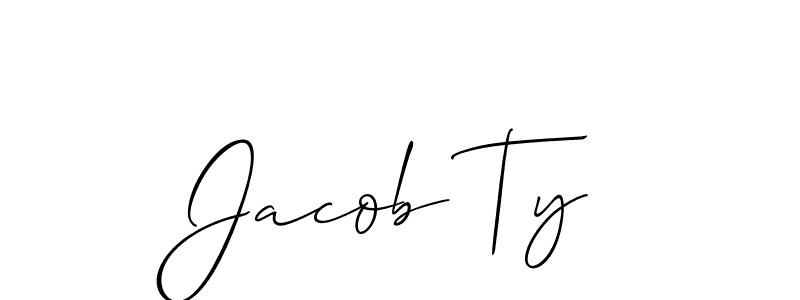 Here are the top 10 professional signature styles for the name Jacob Ty. These are the best autograph styles you can use for your name. Jacob Ty signature style 2 images and pictures png