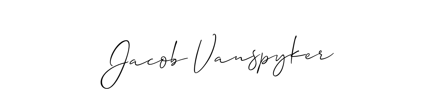 Make a beautiful signature design for name Jacob Vanspyker. Use this online signature maker to create a handwritten signature for free. Jacob Vanspyker signature style 2 images and pictures png