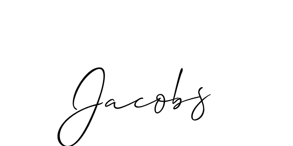 if you are searching for the best signature style for your name Jacobs. so please give up your signature search. here we have designed multiple signature styles  using Allison_Script. Jacobs signature style 2 images and pictures png