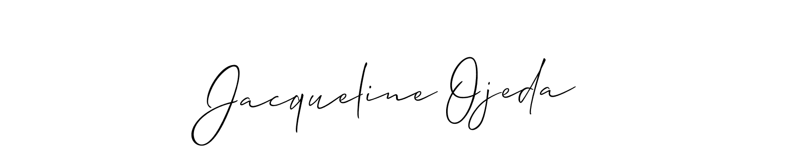 Once you've used our free online signature maker to create your best signature Allison_Script style, it's time to enjoy all of the benefits that Jacqueline Ojeda name signing documents. Jacqueline Ojeda signature style 2 images and pictures png