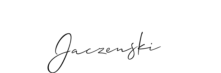 This is the best signature style for the Jaczenski name. Also you like these signature font (Allison_Script). Mix name signature. Jaczenski signature style 2 images and pictures png