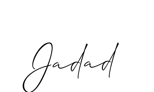 You can use this online signature creator to create a handwritten signature for the name Jadad. This is the best online autograph maker. Jadad signature style 2 images and pictures png