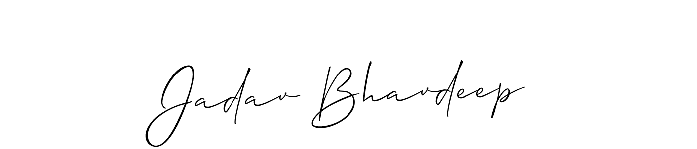 Once you've used our free online signature maker to create your best signature Allison_Script style, it's time to enjoy all of the benefits that Jadav Bhavdeep name signing documents. Jadav Bhavdeep signature style 2 images and pictures png