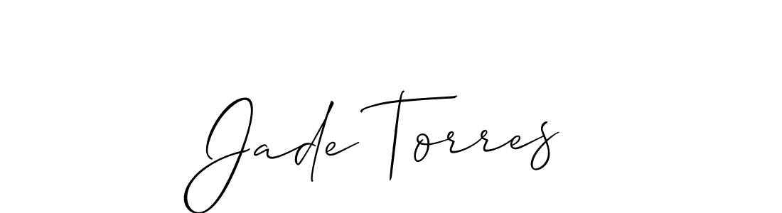 This is the best signature style for the Jade Torres name. Also you like these signature font (Allison_Script). Mix name signature. Jade Torres signature style 2 images and pictures png