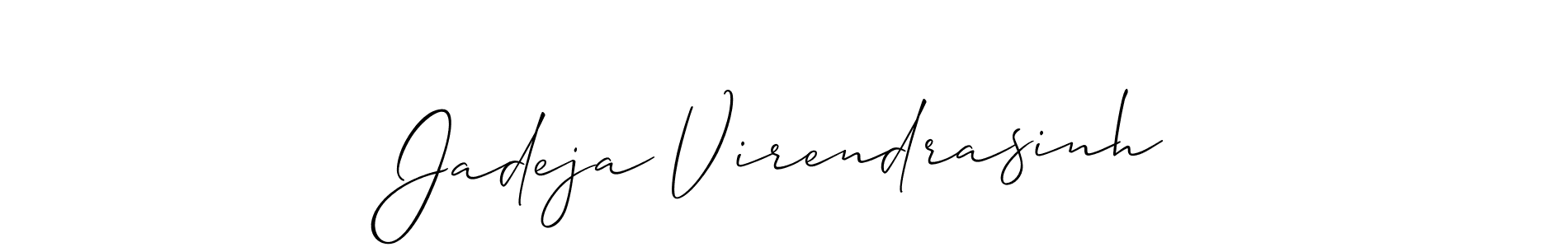 Here are the top 10 professional signature styles for the name Jadeja Virendrasinh. These are the best autograph styles you can use for your name. Jadeja Virendrasinh signature style 2 images and pictures png