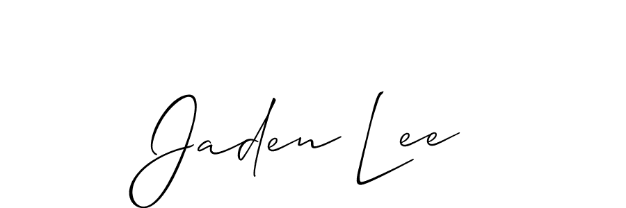 Make a short Jaden Lee signature style. Manage your documents anywhere anytime using Allison_Script. Create and add eSignatures, submit forms, share and send files easily. Jaden Lee signature style 2 images and pictures png