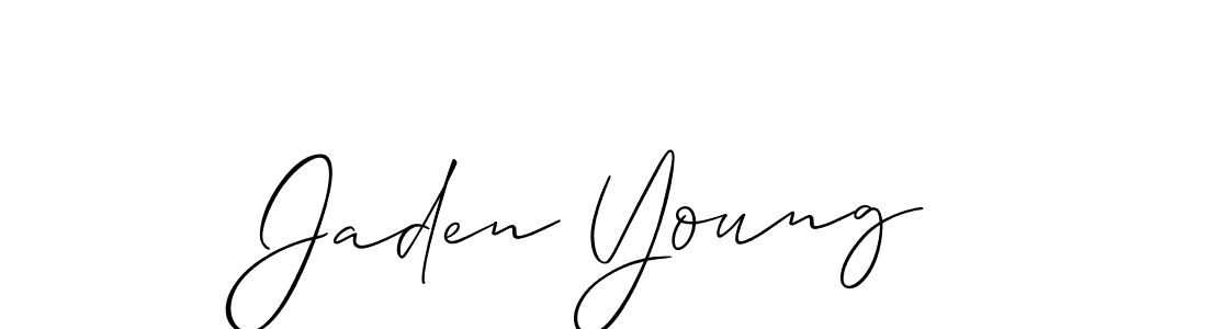 Check out images of Autograph of Jaden Young name. Actor Jaden Young Signature Style. Allison_Script is a professional sign style online. Jaden Young signature style 2 images and pictures png