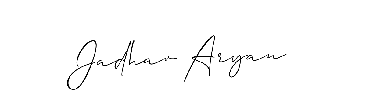 Make a beautiful signature design for name Jadhav Aryan. Use this online signature maker to create a handwritten signature for free. Jadhav Aryan signature style 2 images and pictures png