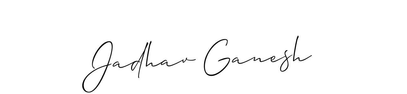 Once you've used our free online signature maker to create your best signature Allison_Script style, it's time to enjoy all of the benefits that Jadhav Ganesh name signing documents. Jadhav Ganesh signature style 2 images and pictures png