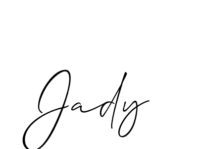 You can use this online signature creator to create a handwritten signature for the name Jady. This is the best online autograph maker. Jady signature style 2 images and pictures png