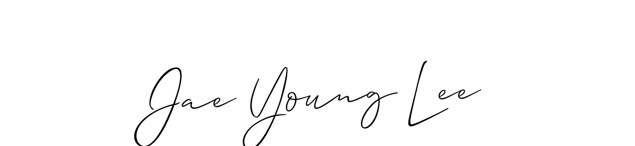Allison_Script is a professional signature style that is perfect for those who want to add a touch of class to their signature. It is also a great choice for those who want to make their signature more unique. Get Jae Young Lee name to fancy signature for free. Jae Young Lee signature style 2 images and pictures png