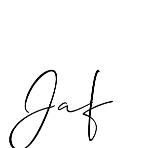 Similarly Allison_Script is the best handwritten signature design. Signature creator online .You can use it as an online autograph creator for name Jaf. Jaf signature style 2 images and pictures png