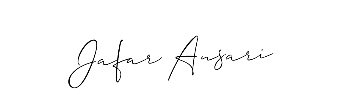 Best and Professional Signature Style for Jafar Ansari. Allison_Script Best Signature Style Collection. Jafar Ansari signature style 2 images and pictures png