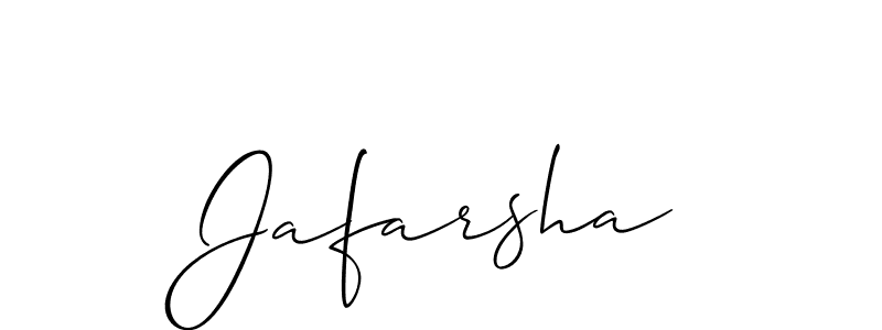 Similarly Allison_Script is the best handwritten signature design. Signature creator online .You can use it as an online autograph creator for name Jafarsha. Jafarsha signature style 2 images and pictures png