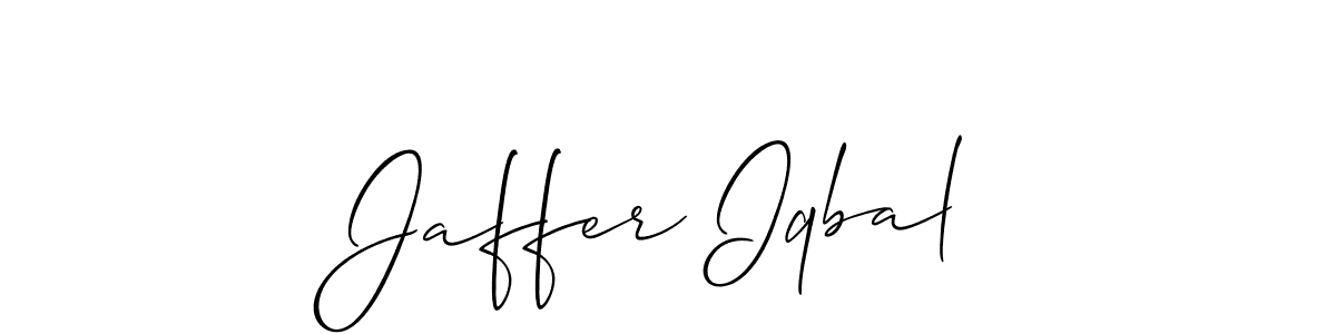 Here are the top 10 professional signature styles for the name Jaffer Iqbal. These are the best autograph styles you can use for your name. Jaffer Iqbal signature style 2 images and pictures png