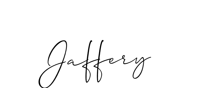 You can use this online signature creator to create a handwritten signature for the name Jaffery. This is the best online autograph maker. Jaffery signature style 2 images and pictures png