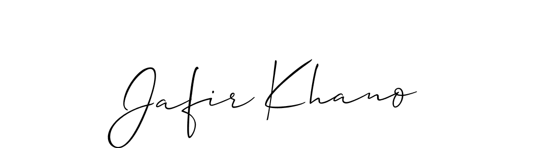 This is the best signature style for the Jafir Khano name. Also you like these signature font (Allison_Script). Mix name signature. Jafir Khano signature style 2 images and pictures png