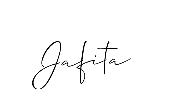 Similarly Allison_Script is the best handwritten signature design. Signature creator online .You can use it as an online autograph creator for name Jafita. Jafita signature style 2 images and pictures png