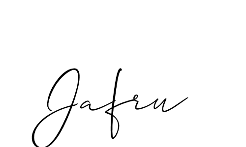 Best and Professional Signature Style for Jafru. Allison_Script Best Signature Style Collection. Jafru signature style 2 images and pictures png