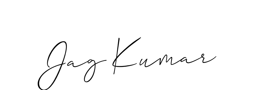 Make a beautiful signature design for name Jag Kumar. Use this online signature maker to create a handwritten signature for free. Jag Kumar signature style 2 images and pictures png