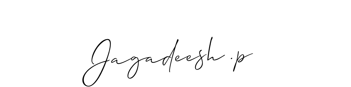 Best and Professional Signature Style for Jagadeesh .p. Allison_Script Best Signature Style Collection. Jagadeesh .p signature style 2 images and pictures png