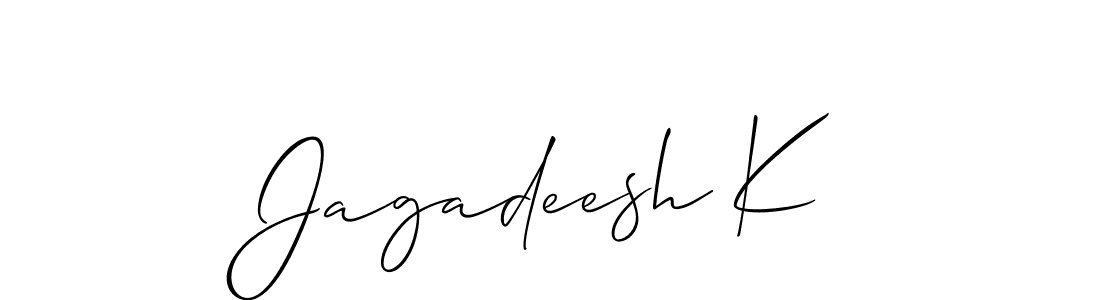Here are the top 10 professional signature styles for the name Jagadeesh K. These are the best autograph styles you can use for your name. Jagadeesh K signature style 2 images and pictures png