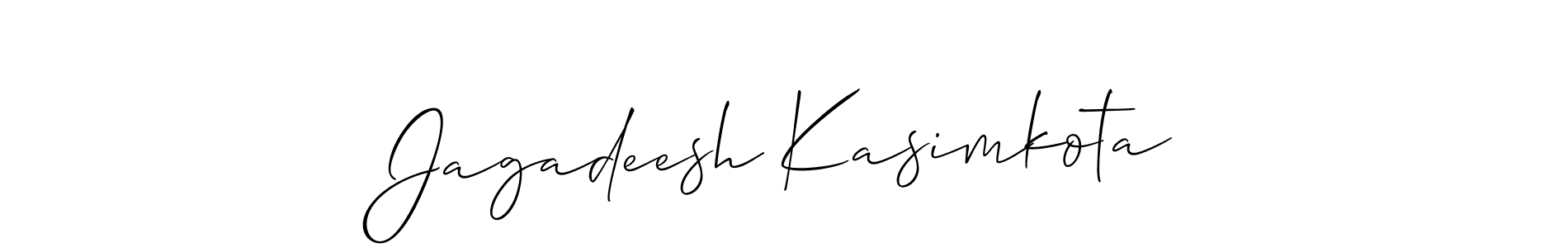 You can use this online signature creator to create a handwritten signature for the name Jagadeesh Kasimkota. This is the best online autograph maker. Jagadeesh Kasimkota signature style 2 images and pictures png