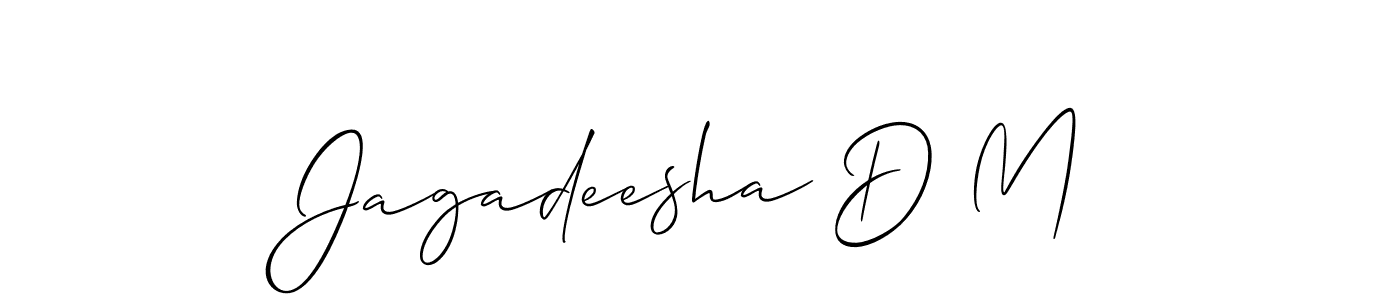 Here are the top 10 professional signature styles for the name Jagadeesha D M. These are the best autograph styles you can use for your name. Jagadeesha D M signature style 2 images and pictures png