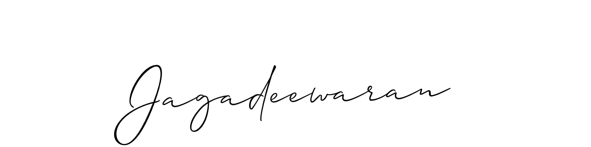 Make a beautiful signature design for name Jagadeewaran. Use this online signature maker to create a handwritten signature for free. Jagadeewaran signature style 2 images and pictures png