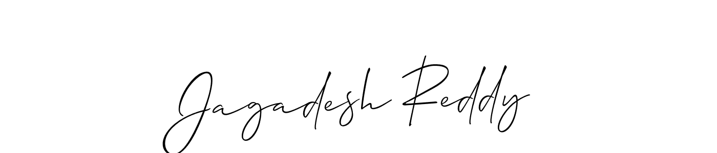Make a beautiful signature design for name Jagadesh Reddy. Use this online signature maker to create a handwritten signature for free. Jagadesh Reddy signature style 2 images and pictures png