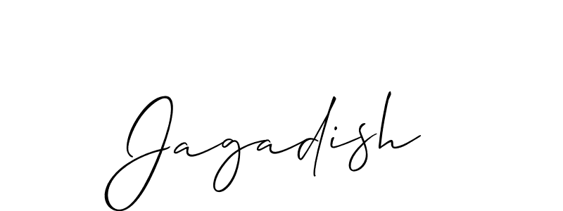 Similarly Allison_Script is the best handwritten signature design. Signature creator online .You can use it as an online autograph creator for name Jagadish. Jagadish signature style 2 images and pictures png