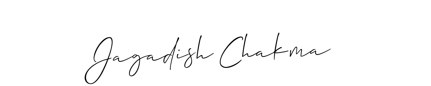 How to Draw Jagadish Chakma signature style? Allison_Script is a latest design signature styles for name Jagadish Chakma. Jagadish Chakma signature style 2 images and pictures png