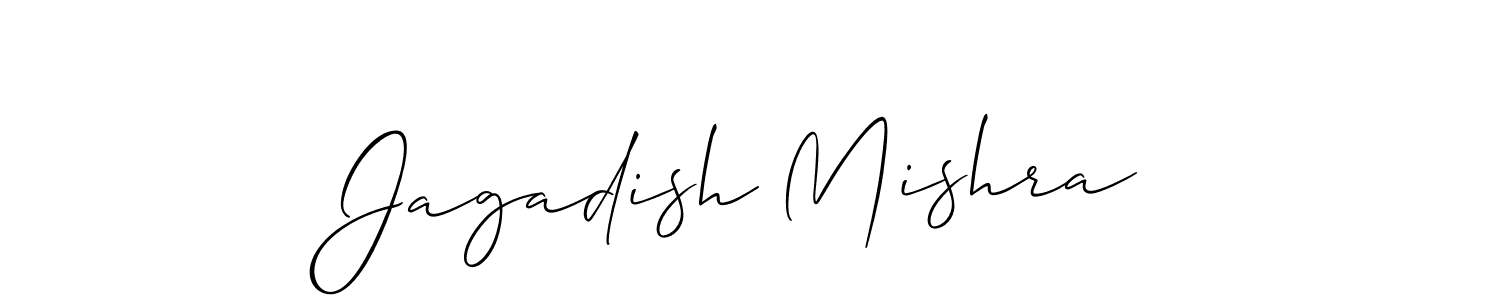 Similarly Allison_Script is the best handwritten signature design. Signature creator online .You can use it as an online autograph creator for name Jagadish Mishra. Jagadish Mishra signature style 2 images and pictures png